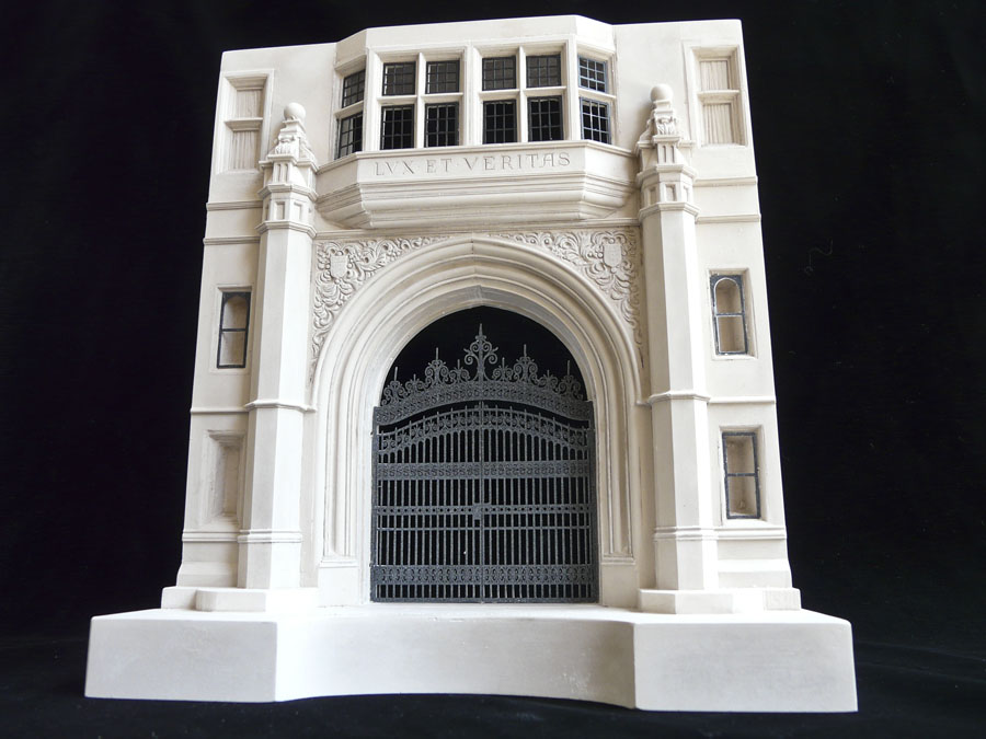 Purchase Phelps Gate Yale University, hand crafted models of famous Doorways by Timothy Richards. 