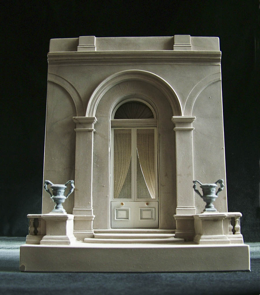 Purchase The Wallace Collection Hertford House in Manchester Square, London, hand crafted models of famous Doorways by Timothy Richards. 
