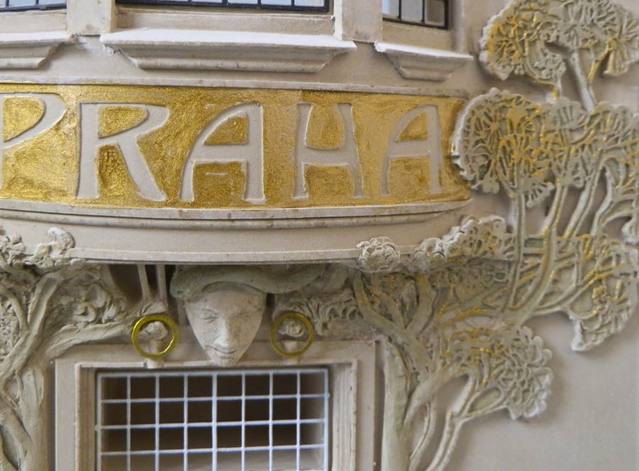 Purchase Hotel Central Prague, hand crafted models of famous Doorways by Timothy Richards. 