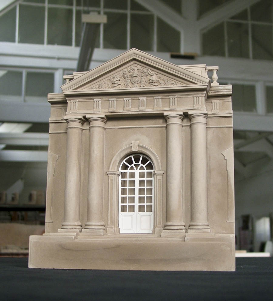 Purchase Hopetoun House Edinburgh, hand crafted models of famous Doorways by Timothy Richards. 