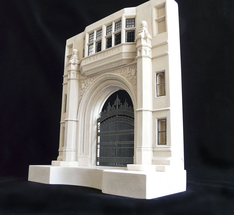Purchase Phelps Gate Yale University, hand crafted models of famous Doorways by Timothy Richards. 