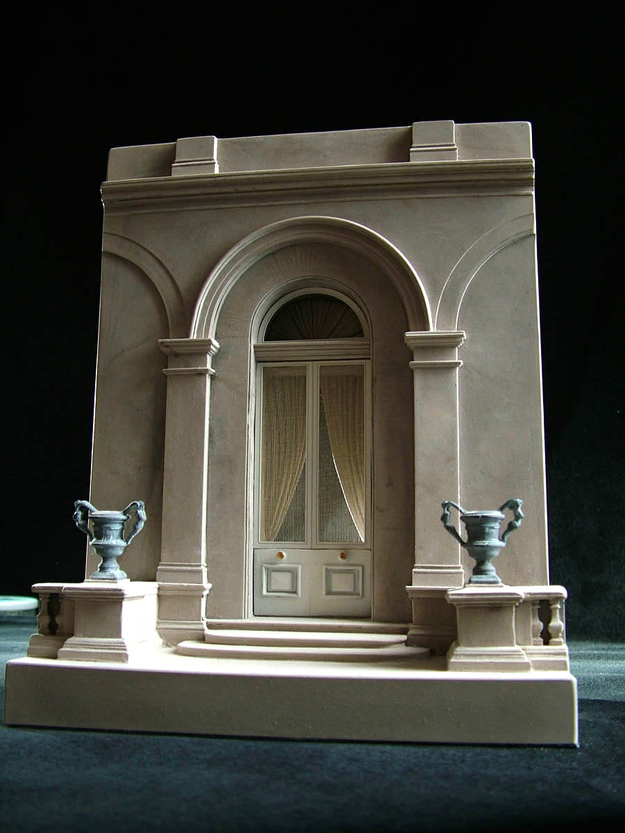 Purchase The Wallace Collection Hertford House in Manchester Square, London, hand crafted models of famous Doorways by Timothy Richards. 