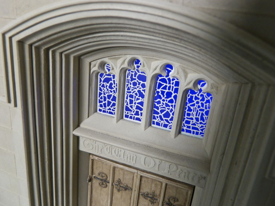 Purchase The Washington National Cathedral Doorway, hand crafted models of famous Doorways by Timothy Richards. 