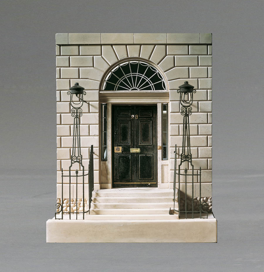 Purchase Charlotte Square Edinburgh, hand crafted models of famous Doorways by Timothy Richards. 