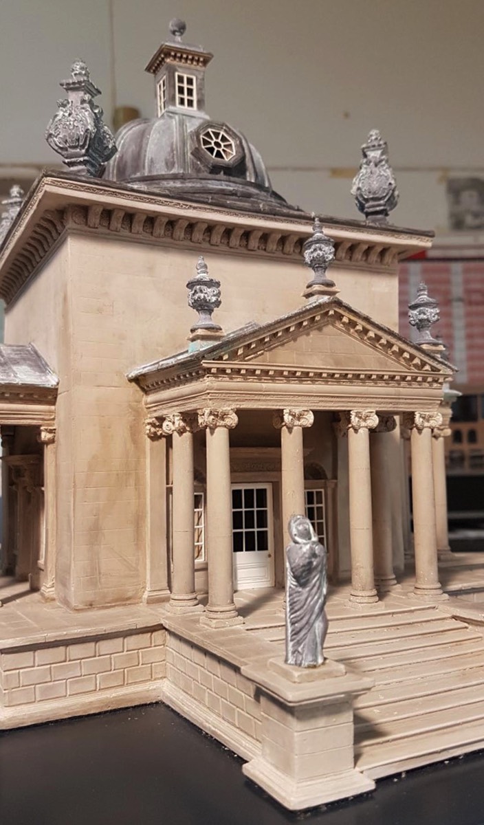 Purchase Temple of the Four Winds, Castle Howard York, England handmade in plaster by Timothy Richards.