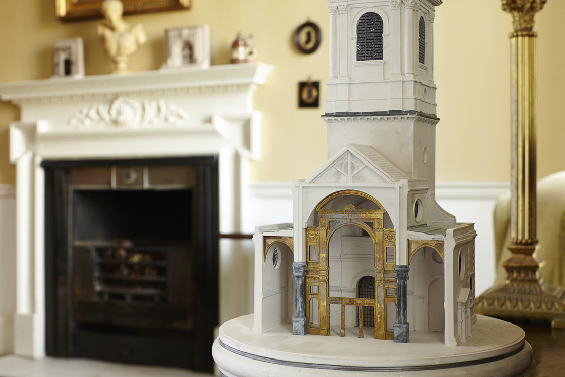 Purchase St.Brides Church, Fleet Street London, England, handmade in plaster by Timothy Richards.