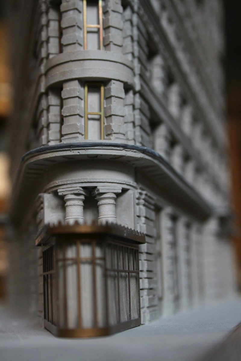Purchase Flatiron, Fuller Building, Manhatten New York, USA, handmade in plaster by Timothy Richards.