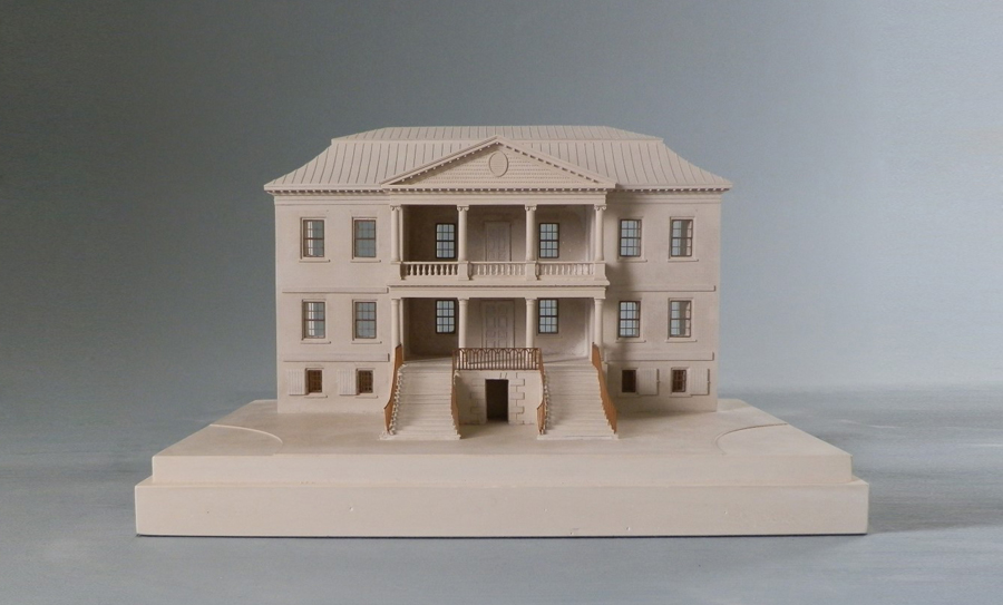 Purchase, Drayton Hall  Charleston South Carolina, USA, handmade in plaster by Timothy Richards.