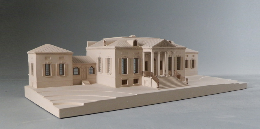 Purchase, Homewood House, Baltimore, USA, handmade in plaster by Timothy Richards.