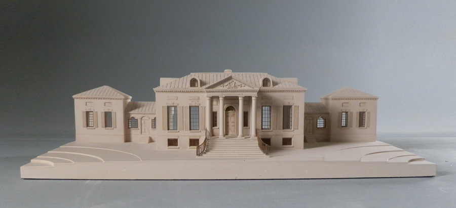 Purchase, Homewood House, Baltimore, USA, handmade in plaster by Timothy Richards.
