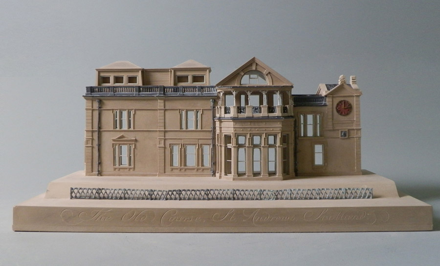 Purchase, St.Andrews Golf Course, Scotland,  handmade in plaster by Timothy Richards.