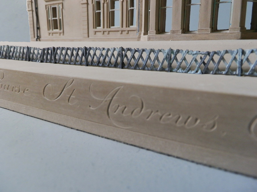 Purchase, St.Andrews Golf Course, Scotland,  handmade in plaster by Timothy Richards.