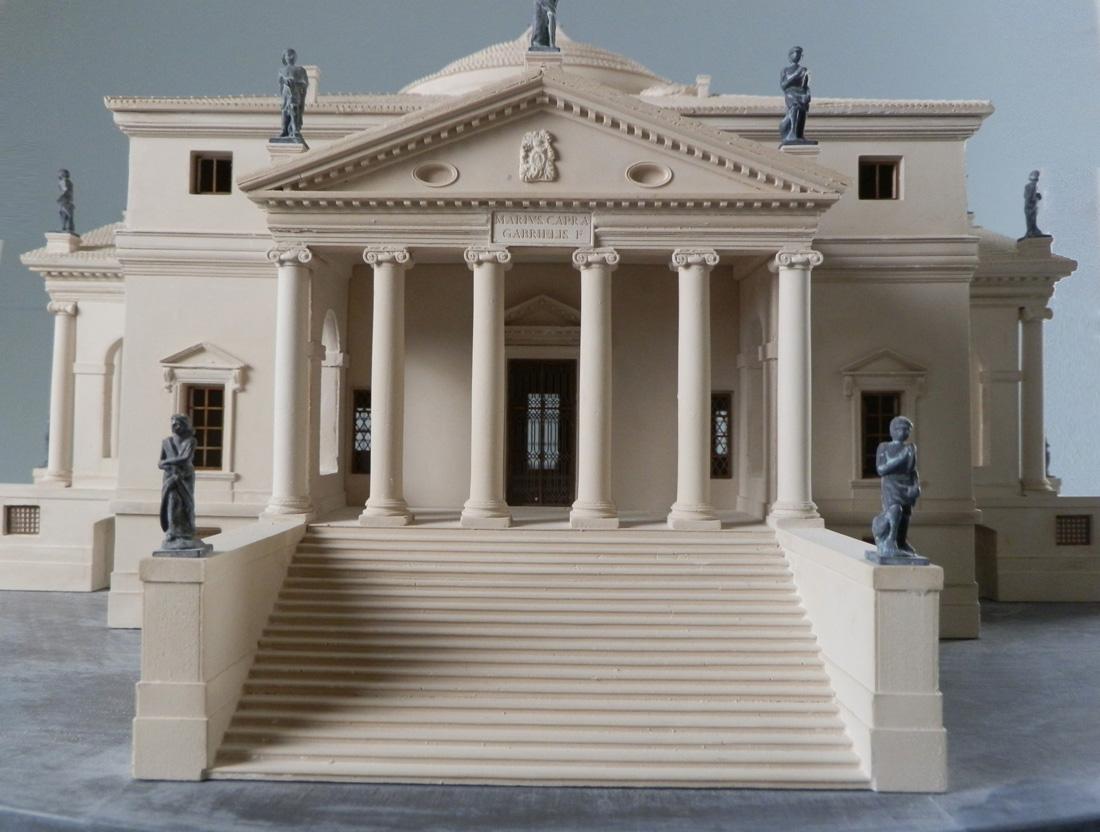 Purchase, Villa Capra La Rotonda, Vicenza, Italy, handmade in plaster by Timothy Richards.