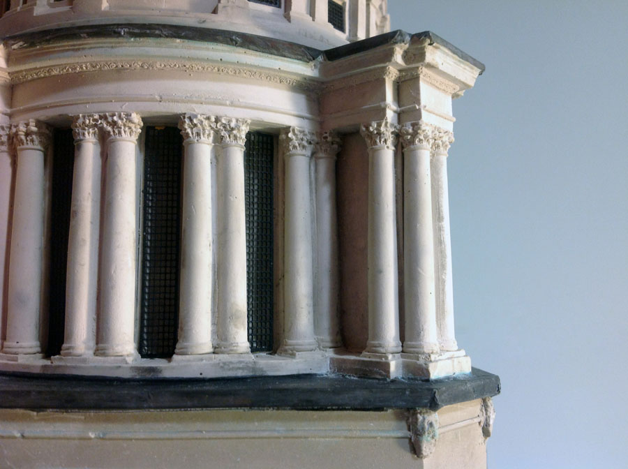 Purchase Royal Naval Hospital Greenwich, England, handmade in plaster by Timothy Richards.