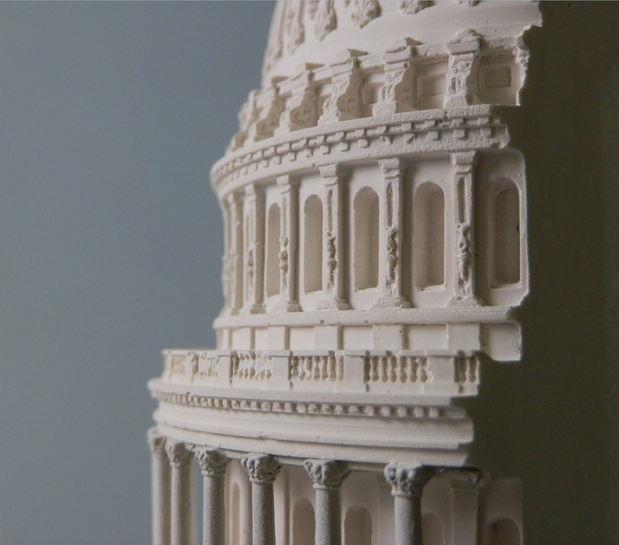 Purchase The USA Capitol Building Washington, USA, handmade in plaster by Timothy Richards.
