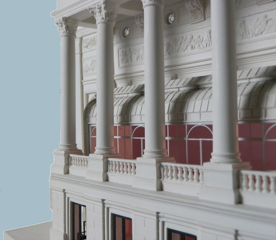 Purchase The Opera House Covent Garden England, handmade in plaster by Timothy Richards.