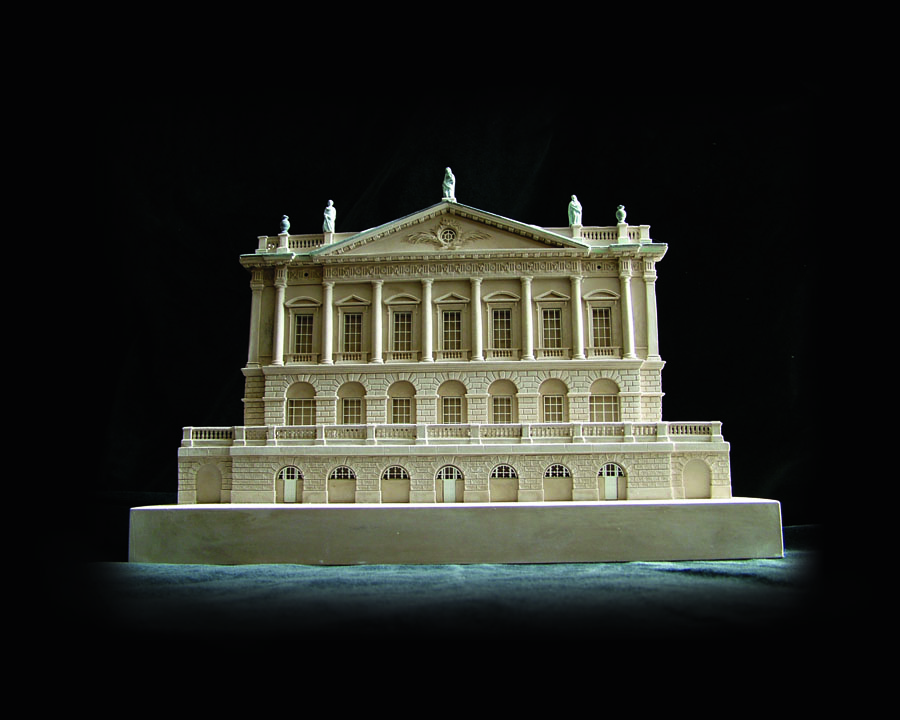 Purchase Spencer House London Model, handmade in plaster by Timothy Richards.