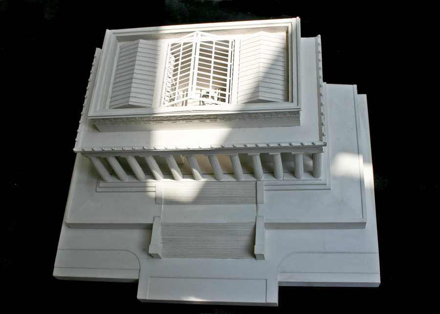 Purchase The Lincoln Memorial Model Washington DC, USA, handmade in plaster by Timothy Richards.
