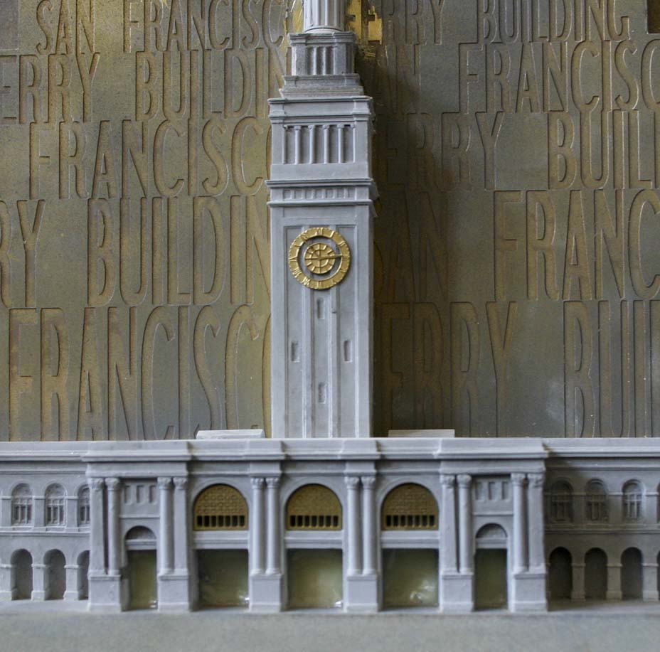 Purchase Dorchester Hotel Model, London England, handmade in plaster by Timothy Richards.