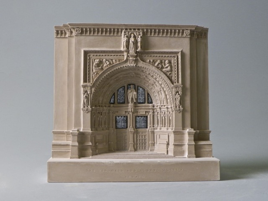 Purchase The Victoria & Albert Museum Single Model, London, England,  handmade in plaster by Timothy Richards.