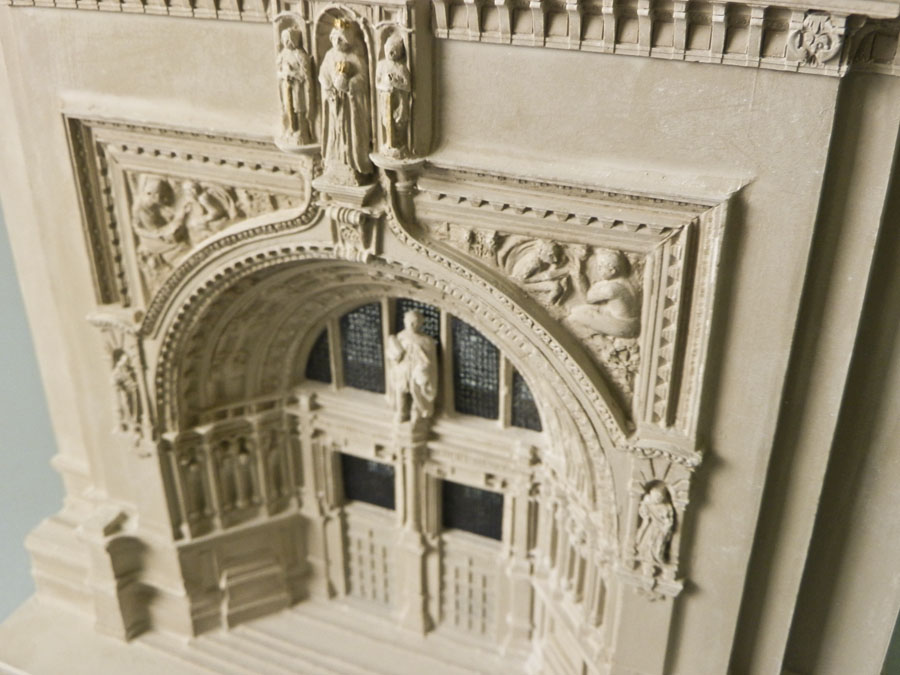 Purchase The Victoria & Albert Museum Single Model, London, England,  handmade in plaster by Timothy Richards.