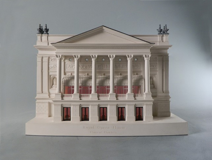 Purchase The Opera House Covent Garden England, handmade in plaster by Timothy Richards.