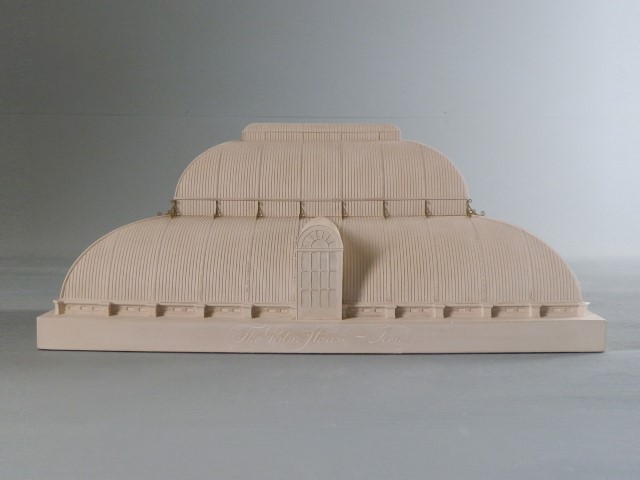 Purchase Palm House Kew Gardens Model, London, England,  handmade in plaster by Timothy Richards.