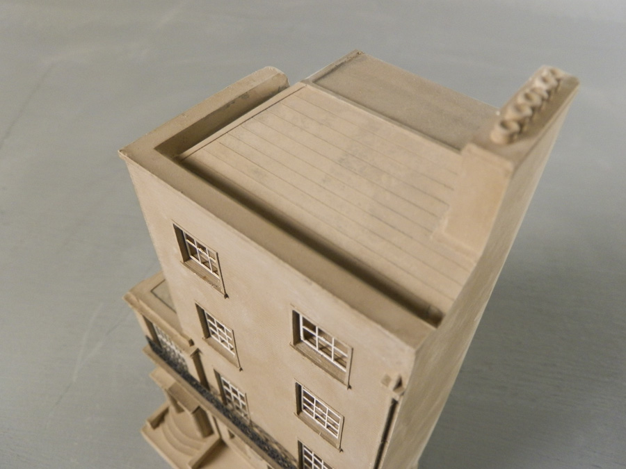 Purchase Oscar Wilde House Dublin, hand crafted models of famous houses by Timothy Richards. 