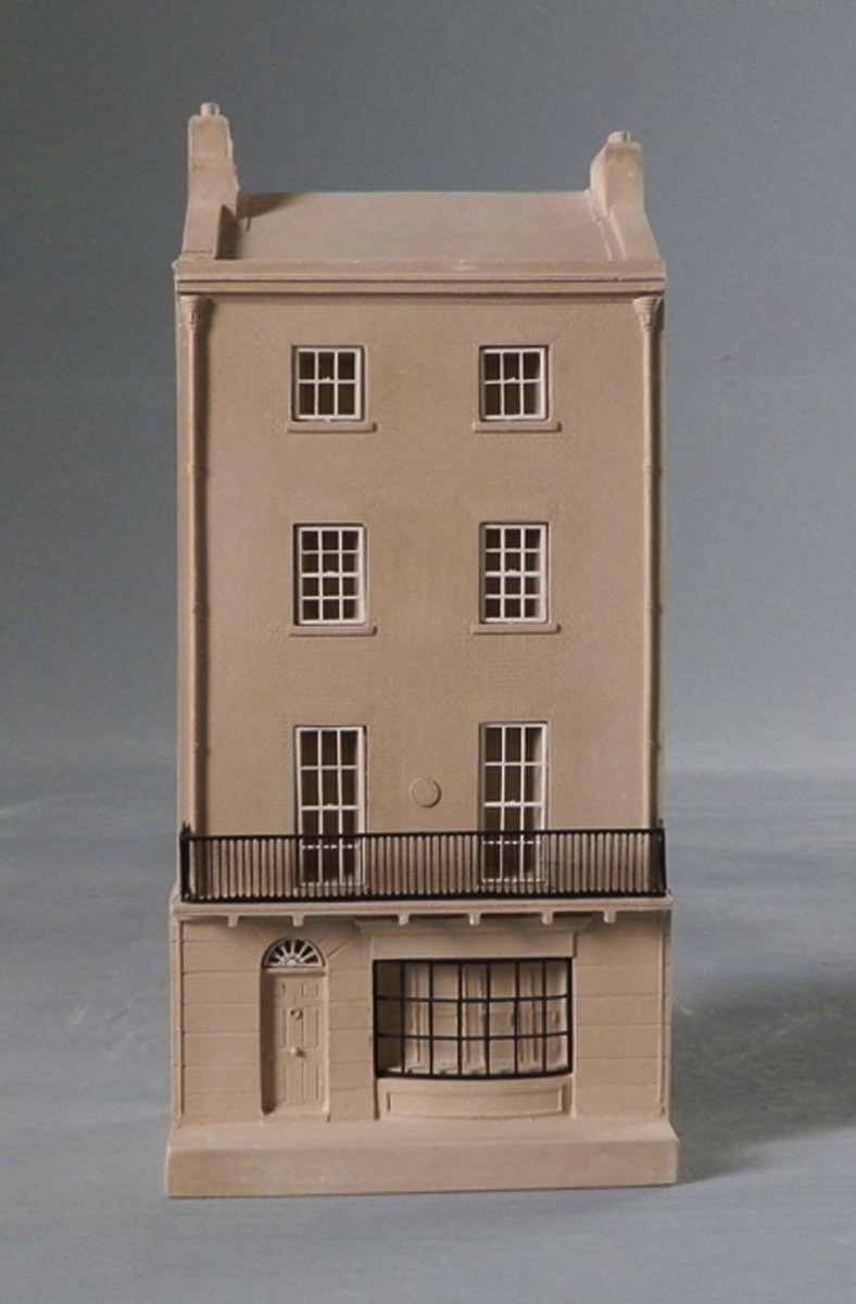 Purchase the 221b Baker Street, Sherlock Holmes House London, hand crafted models of famous houses by Timothy Richards. 