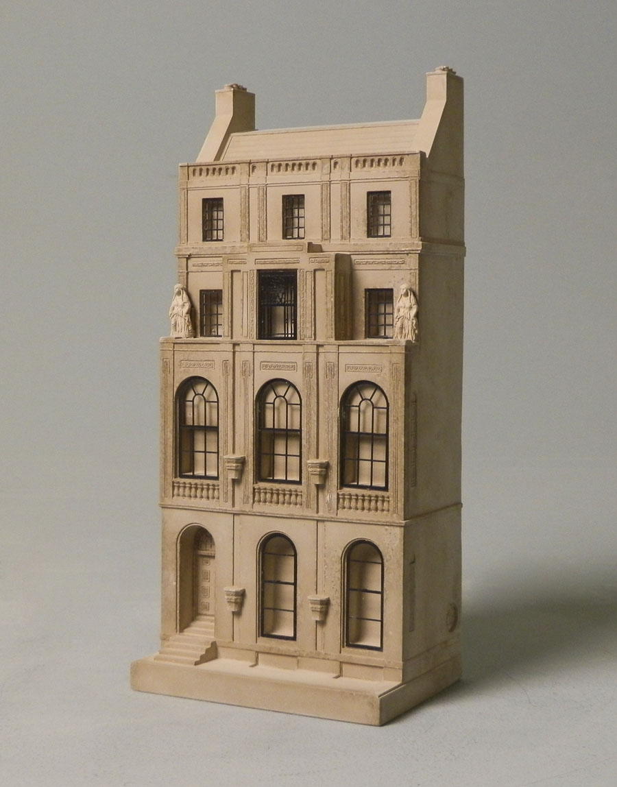 Purchase Sir John Soane House Museum London, hand crafted models of famous houses by Timothy Richards. 