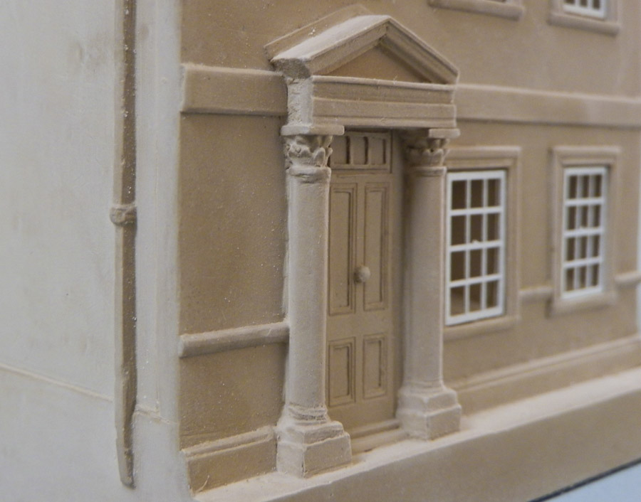 Purchase the Jane Austen House, hand crafted models of famous houses by Timothy Richards. 
