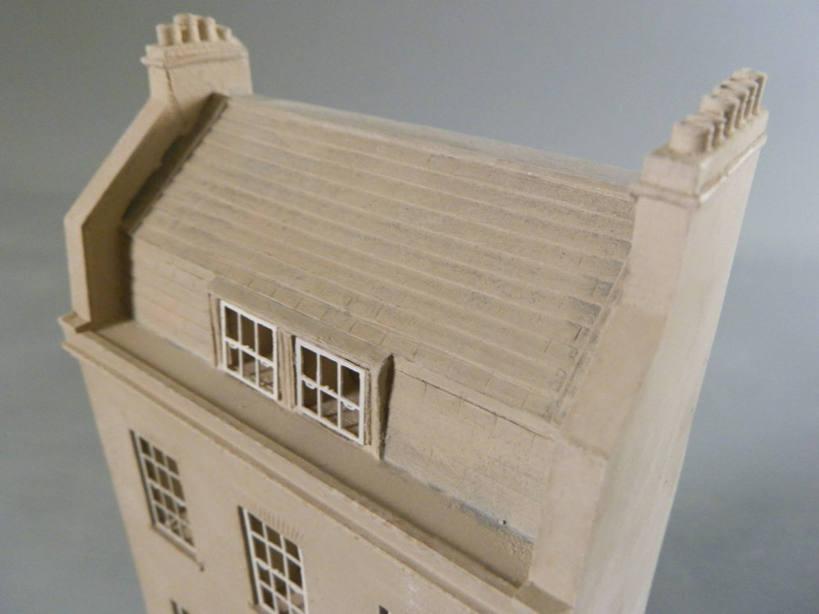 Charles Dickens House, hand crafted models of famous houses by Timothy Richards. 