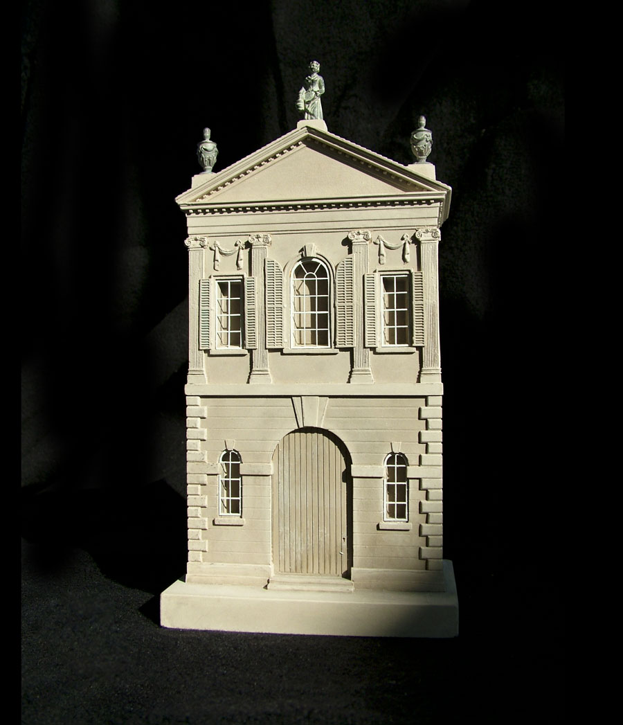 Purchase Derby Summer House Danvers, hand crafted models of famous houses by Timothy Richards. 