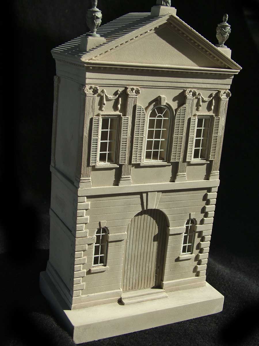 Purchase Derby Summer House Danvers, hand crafted models of famous houses by Timothy Richards. 